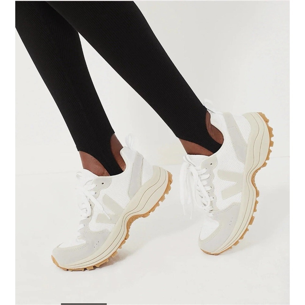 Veja Venturi Alveomesh Womens Sz 10 Sneaker Shoes Running White Pierre Natural - Picture 2 of 5